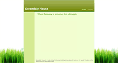 Desktop Screenshot of greendalehouse.com